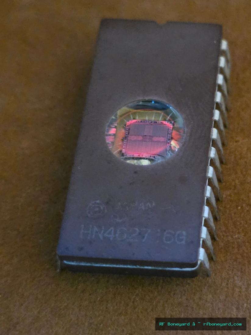 Hitachi HN462716G 2716 16Kbit UV EPROM Ceramic DIP-24 Arcade Memory IC NOS 1 PCS