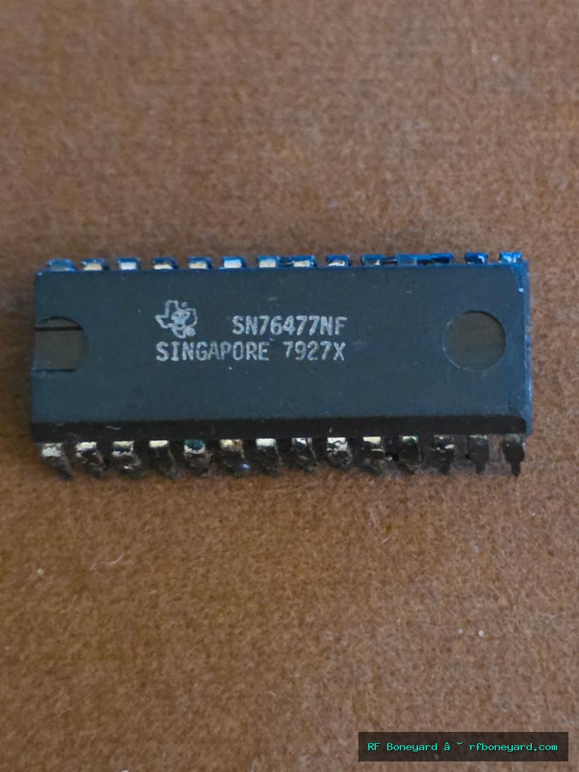 Texas Instruments SN76477NF Complex Sound Generator Vintage Arcade Sound IC 1979