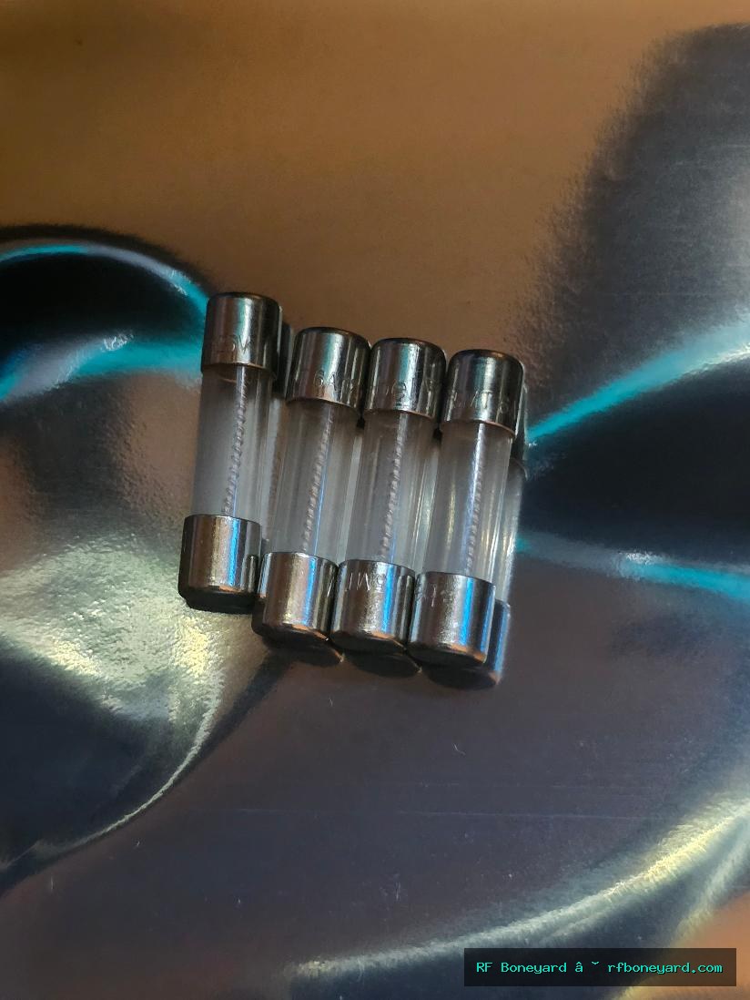 4 PCS Bel 5MT 5A 125V 5x20mm Glass Medium-Blow Cartridge Fuses
