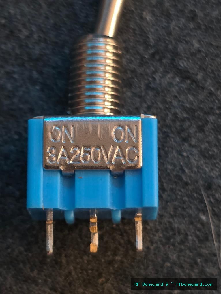 URBEST SPDT ON-ON Mini Toggle Switch 6A 125VAC 3A 250VAC