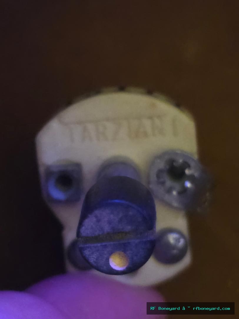 Sarkes Tarzian 15114 Vintage 112 pF Open Air Variable Tuning Capacitor