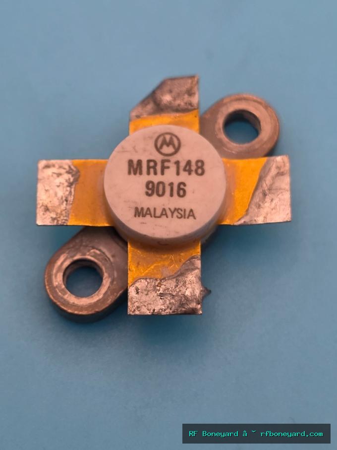 Vintage Motorola MRF148 30W 50V RF Power MOSFET Tested Pull Made in Malaysia