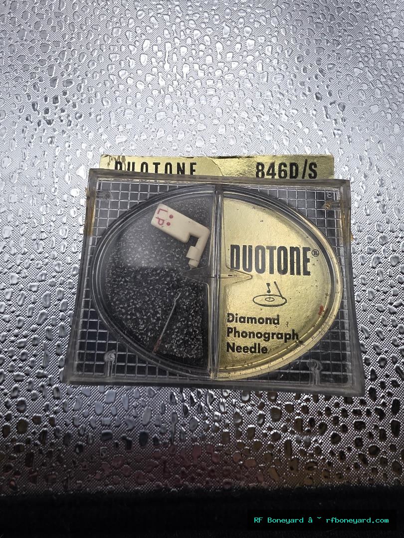 Duotone 846D/S Vintage Diamond Phonograph Replacement Needle for Acos 73-1 NOS