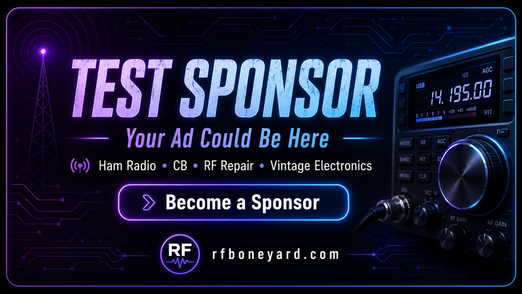 Adverstise Here sponsor banner